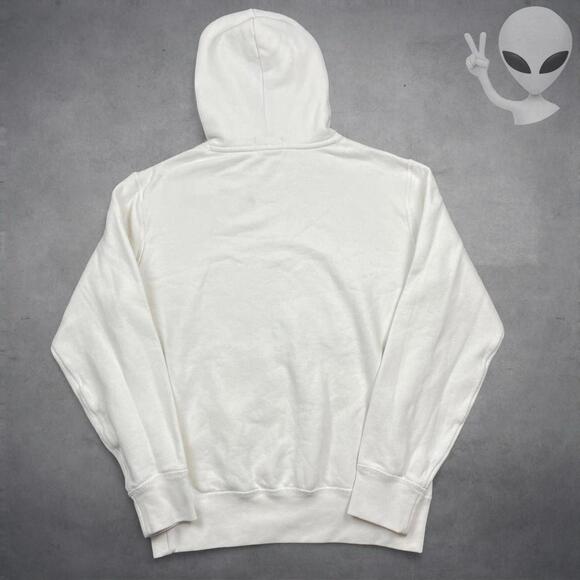 Polo Ralph Lauren Hoodie Small White Big Pony Pullover Sweatshirt Preppy - Picture 4 of 4